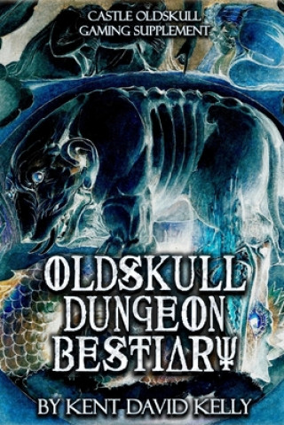 Carte CASTLE OLDSKULL Gaming Supplement Oldskull Dungeon Bestiary Kelly Kent David Kelly