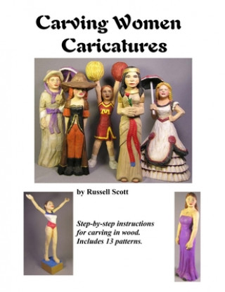 Book Carving Women Caricatures Scott R. M. Scott