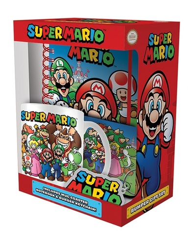 Book Dárkový set Super Mario premium 