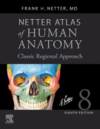 Kniha Netter Atlas of Human Anatomy: Classic Regional Approach Frank H. Netter