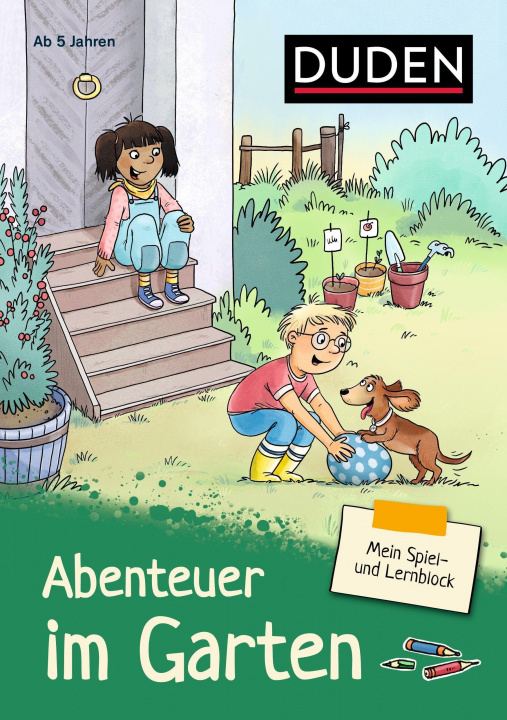 Kniha Mein Spiel- und Lernblock 4 - Abenteuer im Garten Antje Hagemann