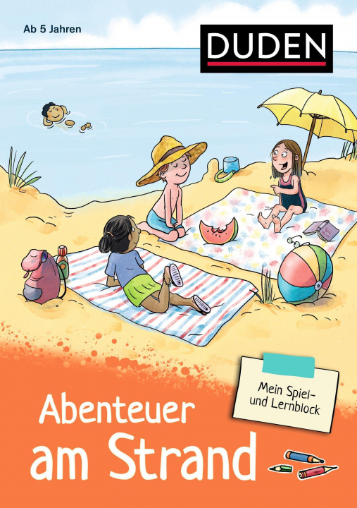 Kniha Mein Spiel- und Lernblock 3 - Abenteuer am Strand Antje Hagemann