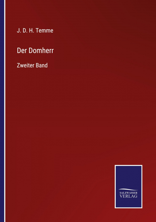 Kniha Domherr J. D. H. Temme