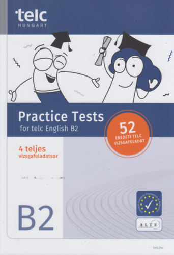 Книга Practice Tests for telc English B2 Hajnalné Szerencsés Márta