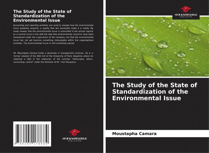 Kniha The Study of the State of Standardization of the Environmental Issue 