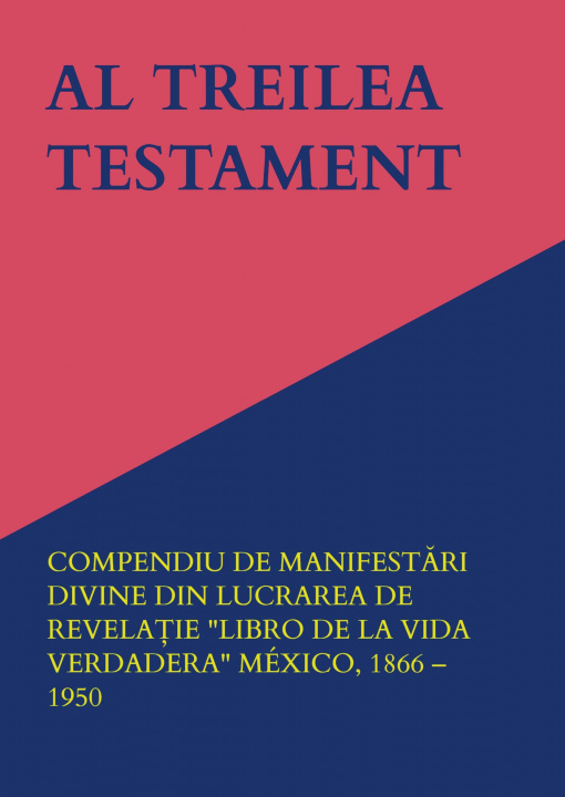 Buch AL TREILEA TESTAMENT Anna Maria Hosta