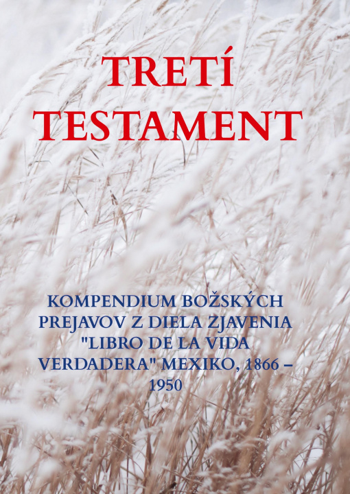 Knjiga TRETÍ TESTAMENT Anna Maria Hosta