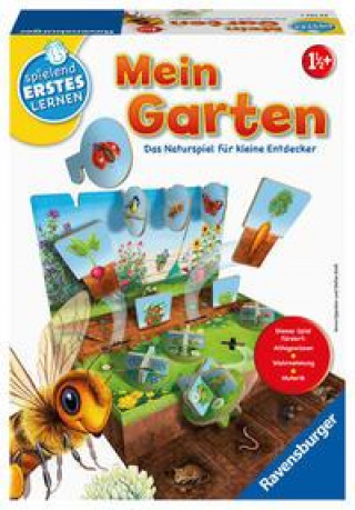 Joc / Jucărie Ravensburger 24733 - Mein Garten -  Lernspiel für Kinder ab 1,5 Jahren, Spielend Erstes Lernen für 1-2 Spieler Stefan Kloß