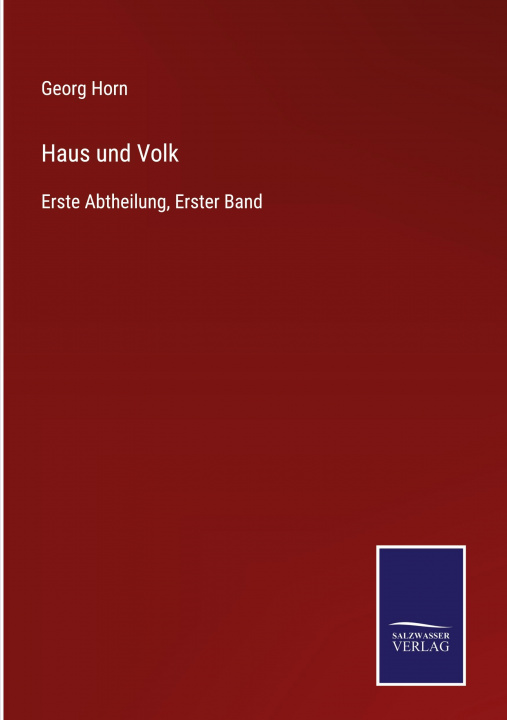 Boek Haus und Volk Georg Horn