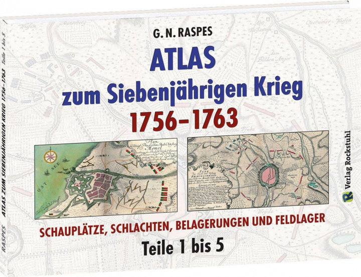 Libro ATLAS zum Siebenjährigen Krieg 1756-1763 Harald Rockstuhl