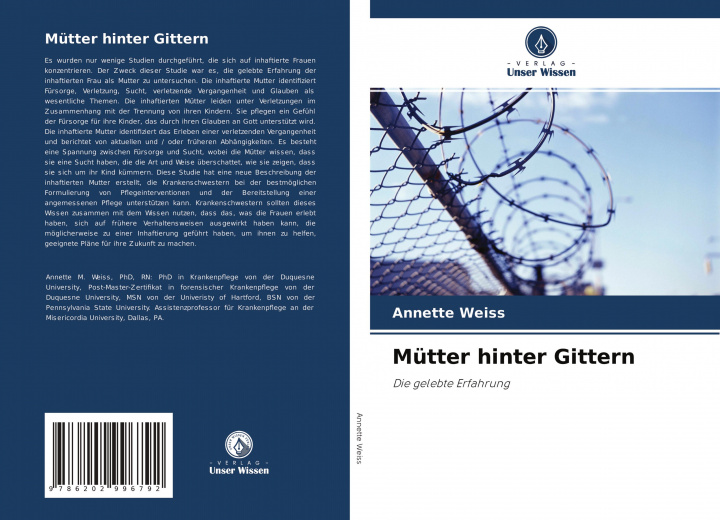 Knjiga Mütter hinter Gittern Annette Weiß