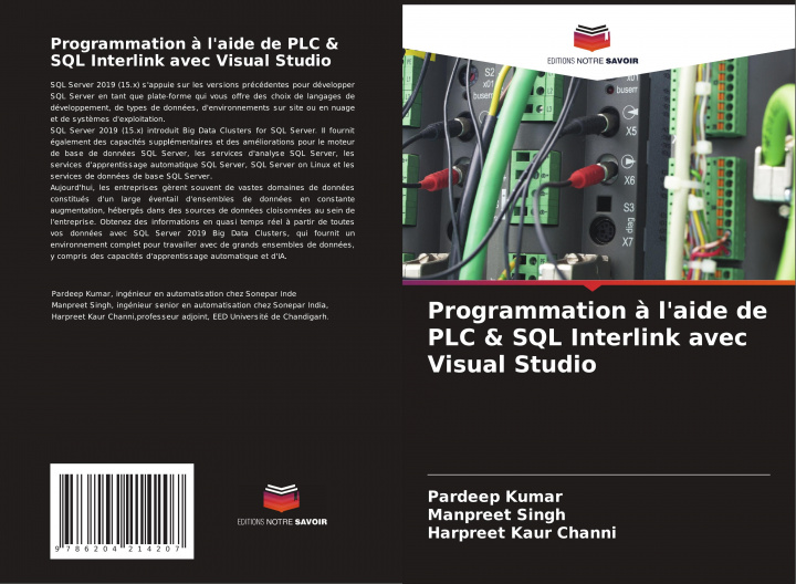 Książka Programmation ? l'aide de PLC & SQL Interlink avec Visual Studio Manpreet Singh