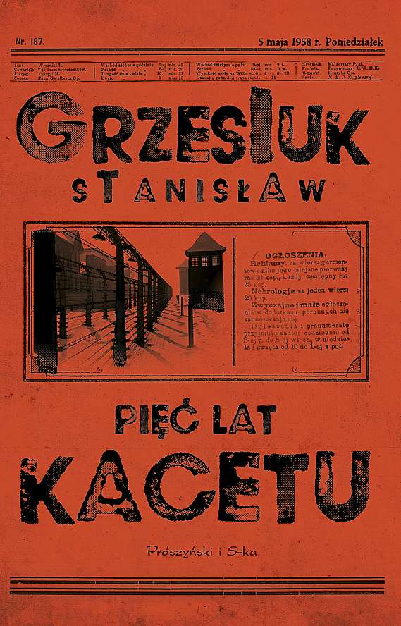 Buch Pięć lat kacetu wyd. specjalne Stanisław Grzesiuk