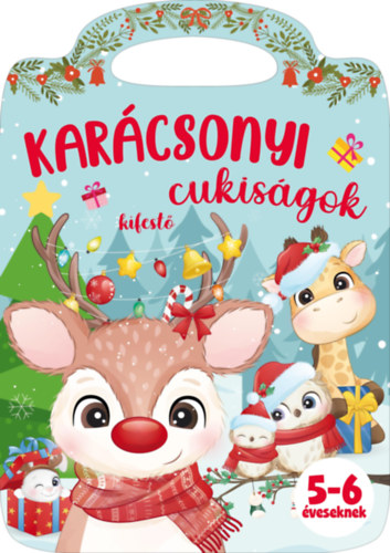 Kniha Karácsonyi cukiságok - Kifestő 