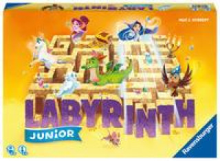 Joc / Jucărie Ravensburger® 20847 - Junior Labyrinth -  Familienklassiker für die Kleinen, Spiel für Kinder ab 4 Jahren -  Gesellschaftspiel geeignet für 2-4 Spiele 