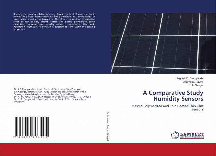 Knjiga A Comparative Study Humidity Sensors Aparna M. Pawar