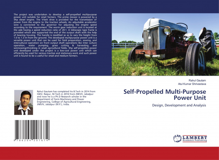 Buch Self-Propelled Multi-Purpose Power Unit Atul Kumar Shrivastava