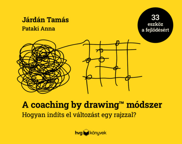 Książka A coaching by drawing módszer Járdán Tamás