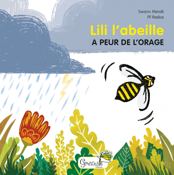 Kniha Lili l'abeille a peur de l'orage Meralli