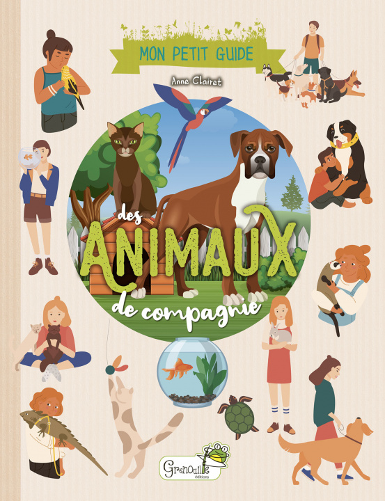 Kniha Mon petit guide des animaux de compagnie Clairet