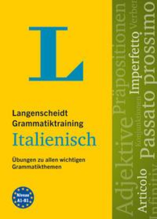 Kniha Langenscheidt Grammatiktraining Italienisch 