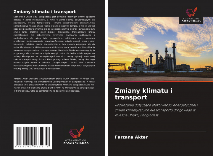 Knjiga Zmiany klimatu i transport Farzana Akter
