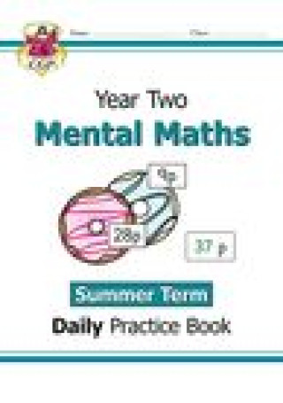 Könyv KS1 Mental Maths Daily Practice Book: Year 2 - Summer Term CGP Books