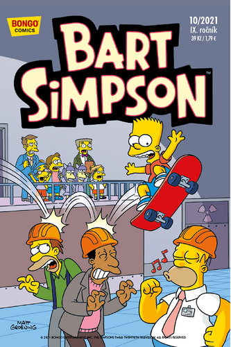 Книга Bart Simpson 10/2021 