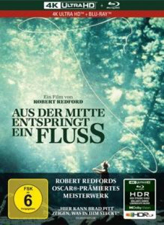 Video Aus der Mitte entspringt ein Fluss - 2-Disc Limited Collector's Edition im Mediabook (UHD Blu-Ray + Blu-ray) Brad Pitt