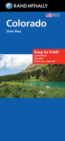 Materiale tipărite Rand McNally Easy to Fold: Colorado State Laminated Map 