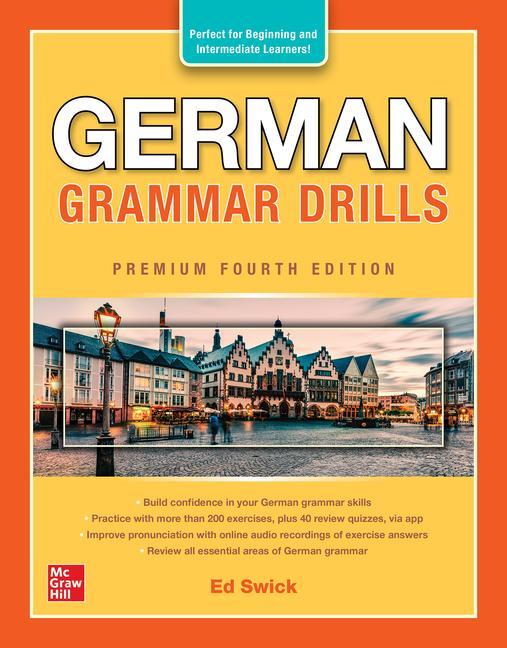 Book German Grammar Drills, Premium Fourth Edition 
