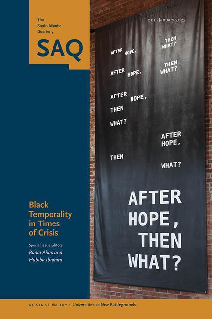 Kniha Black Temporality in Times of Crisis Habiba Ibrahim