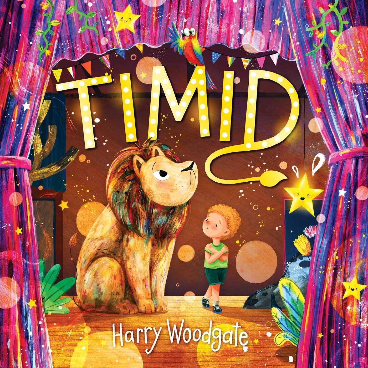 Knjiga Timid Harry Woodgate