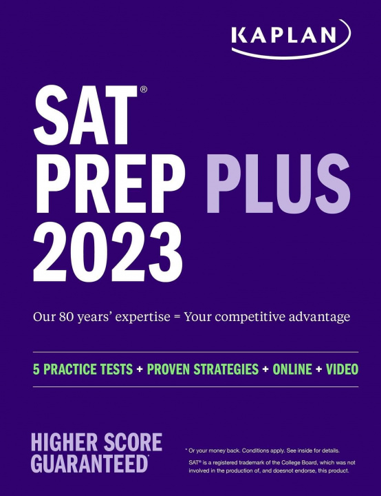 Carte SAT Prep Plus 2023 Kaplan Test Prep