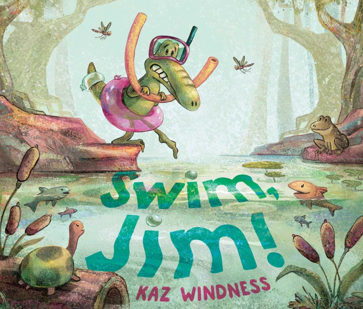 Книга Swim, Jim! Kaz Windness