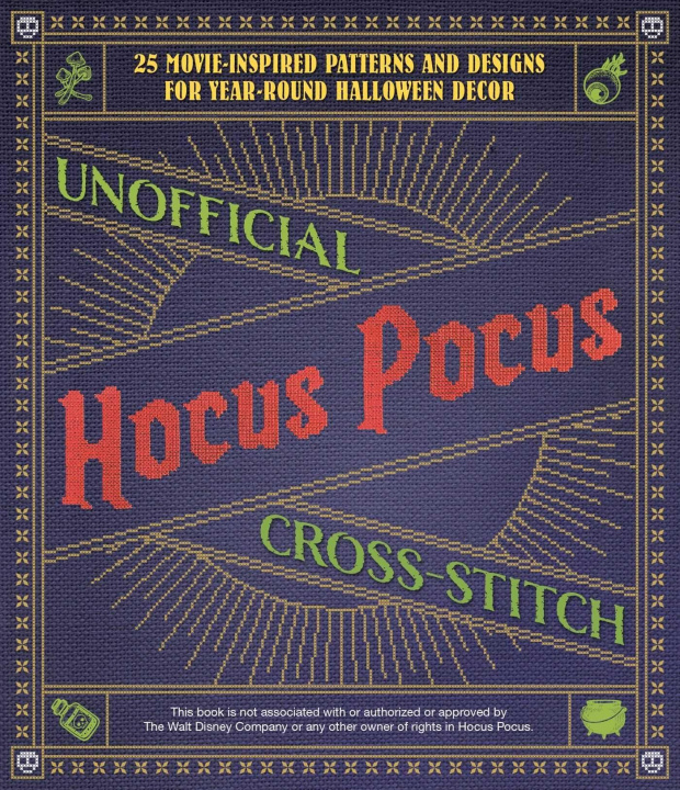 Book Unofficial Hocus Pocus Cross-stitch 