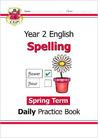 Książka KS1 Spelling Daily Practice Book: Year 2 - Spring Term 