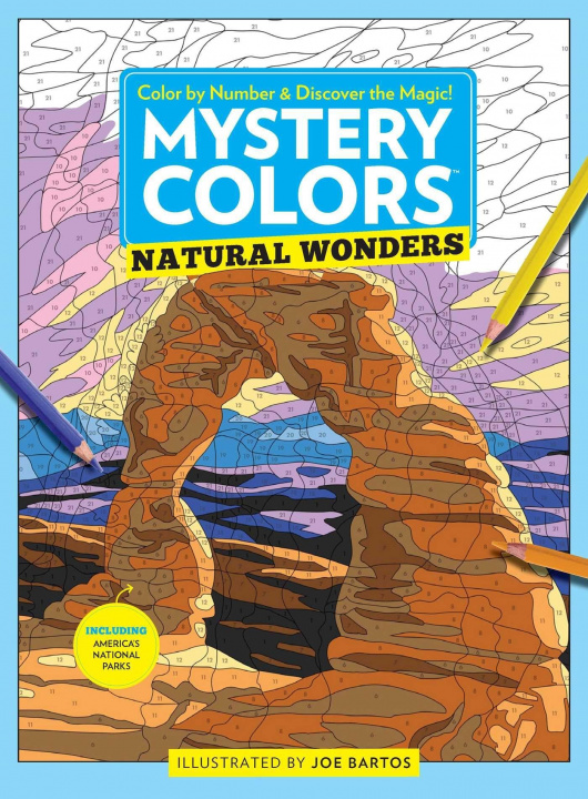 Kniha Mystery Colors: Natural Wonders 