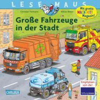 Kniha LESEMAUS 188: Große Fahrzeuge in der Stadt Niklas Böwer
