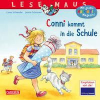 Könyv LESEMAUS 101: Conni kommt in die Schule Janina Görrissen