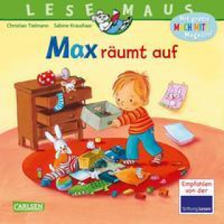 Knjiga LESEMAUS 119: Max räumt auf Sabine Kraushaar