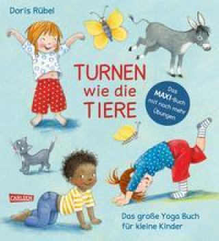 Könyv Turnen wie die Tiere - Das große Yoga Buch für kleine Kinder 