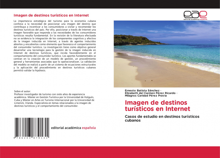 Knjiga Imagen de destinos turísticos en Internet Elizabeth del Carmen Pérez Ricardo
