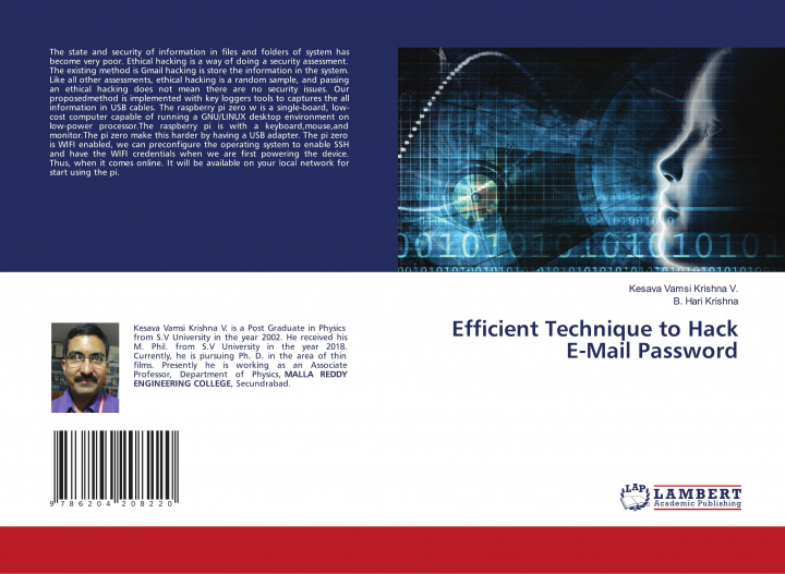 Knjiga Efficient Technique to Hack E-Mail Password B. Hari Krishna