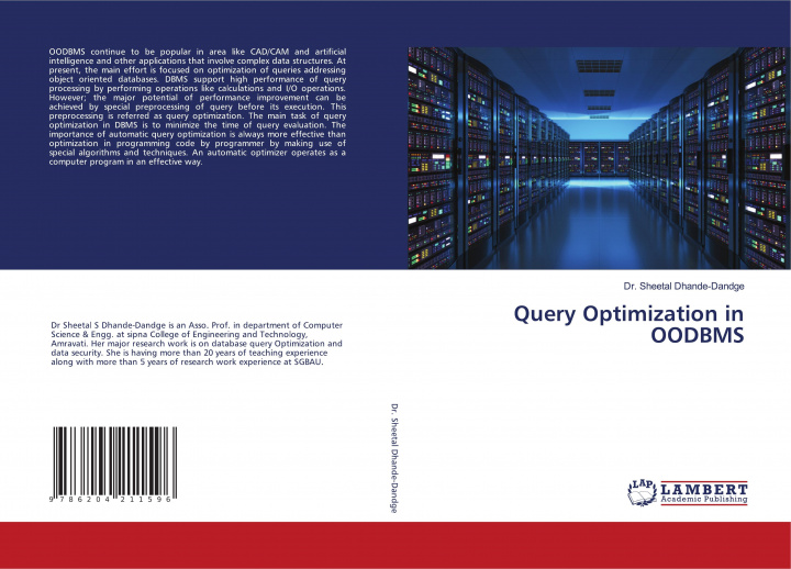 Knjiga Query Optimization in OODBMS Dr. Sheetal Dhande-Dandge