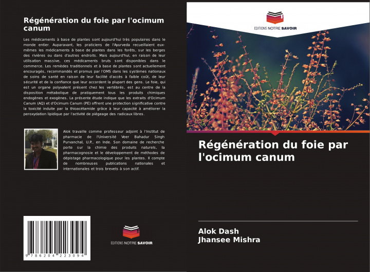 Knjiga Régénération du foie par l'ocimum canum Jhansee Mishra
