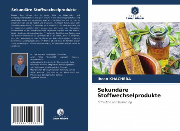 Knjiga Sekundäre Stoffwechselprodukte Ihcen Khacheba
