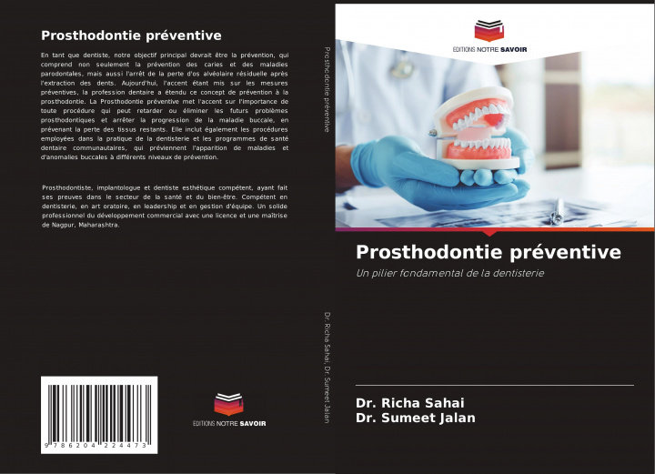Boek Prosthodontie préventive Sumeet Jalan