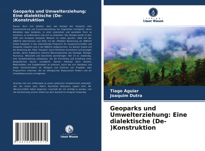 Buch Geoparks und Umwelterziehung: Eine dialektische (De-)Konstruktion Joaquim Dutra