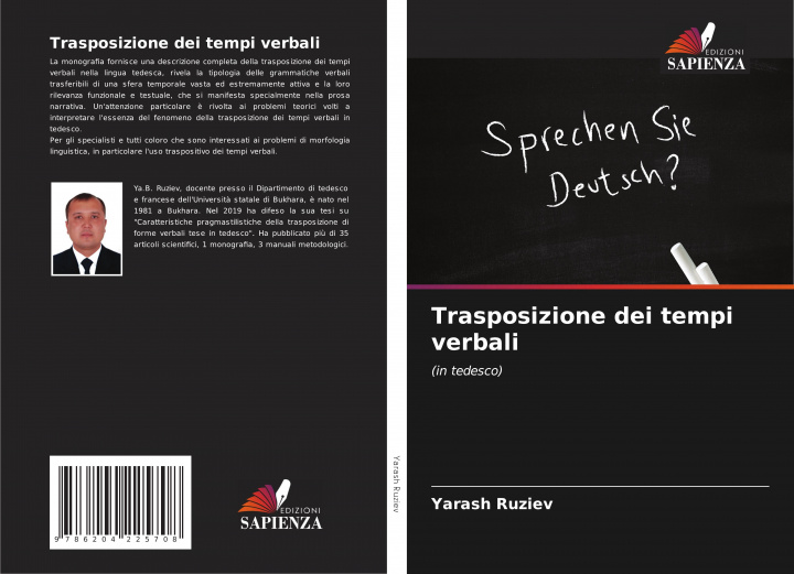 Knjiga Trasposizione dei tempi verbali Yarash Ruziev